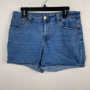 Forever 21 Stretch Fit Denim Shorts Size 14 EUC